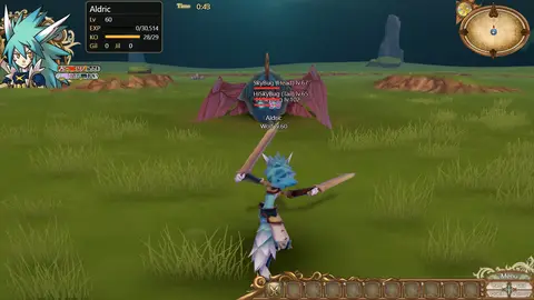 ปะทะบอส Sky Bug กลางทุ่งหญ้า